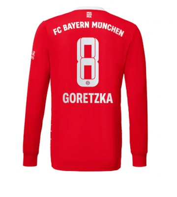 Bayern Munich Leon Goretzka #8 Hjemmedrakt 2022-23 Langermet